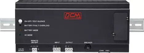 Powercom DRU 850VA/510W, DIN Rail, 230V, RS-232, 2 year warranty (1999787)