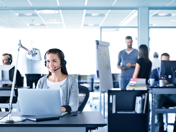 Гарнитура с 1 наушником Jabra Evolve 30 II, цвет черный