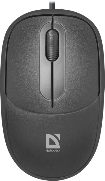 

Defender Проводная оптическая мышь Datum MS-980 черный,3 кнопки,1000dpi