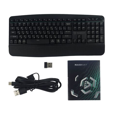 Клавиатура Raskat Клавиатура K006, цвет черный