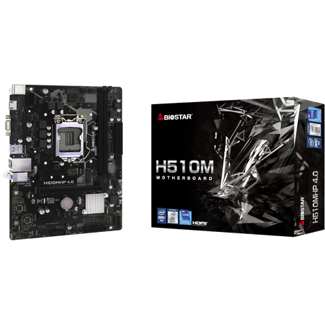 Материнская плата Biostar LGA 1200 Intel H470 H510MHP 4.0