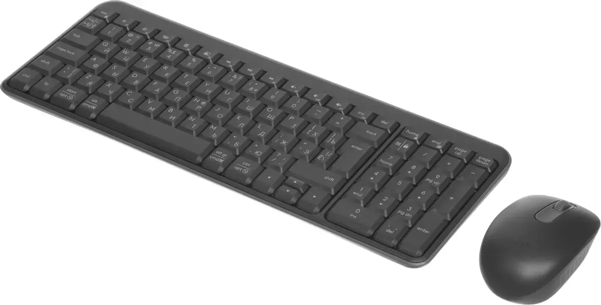 Клавиатура+мышь Logitech MK250 920-013853, цвет черный