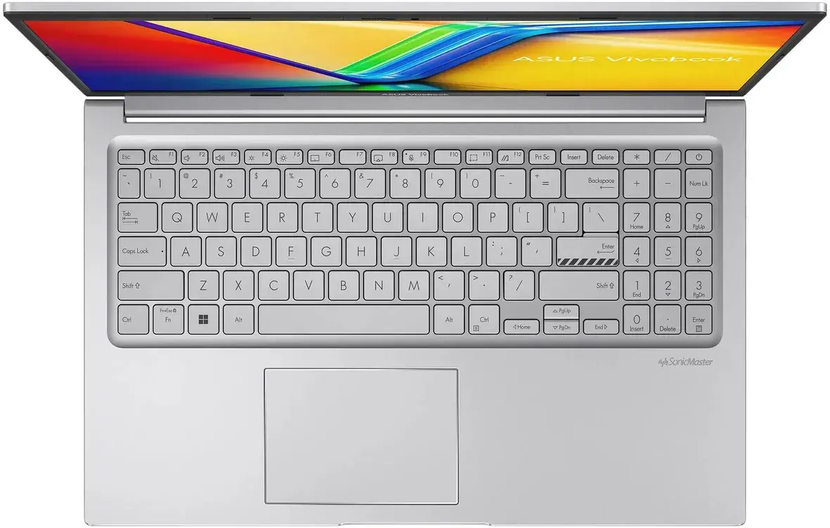 ASUS VivoBook X1504VA-BQ4056 [90NB13Y2-M02FT0] Silver 15.6" {FHD Core 5 120U/16Gb/SSD512Gb/ noOS}
