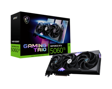MSI RTX 5060 TI 16G GAMING TRIO OC//RTX 5060, HDMI, DP*3, 16G, D7