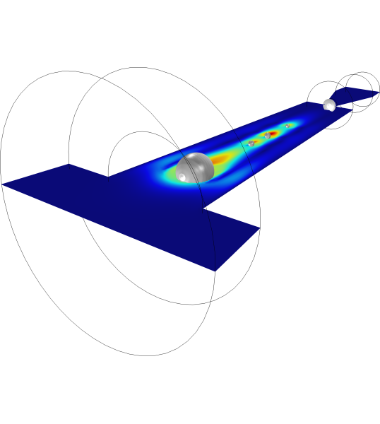 Модуль «Вычислительная гидродинамика» для программы COMSOL Multiphysics®