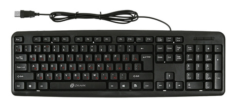 Клавиатура Oklick KeyBoard 90MV2 1185967, цвет черный