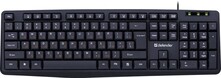 Клавиатура Defender Concept HB-164 45164, цвет черный