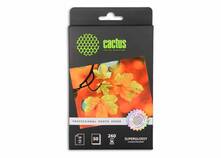 Бумага белый Cactus Prof 10x15/260г/м2/50л./белый глянцевое, CS-HGA626050