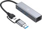 USB-концентратор DIGMA DHUB-LAN-4