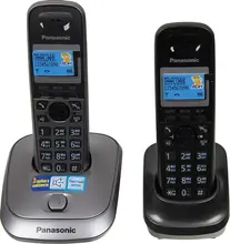 SIP-DECT телефон Panasonic TG2512, 2 трубки