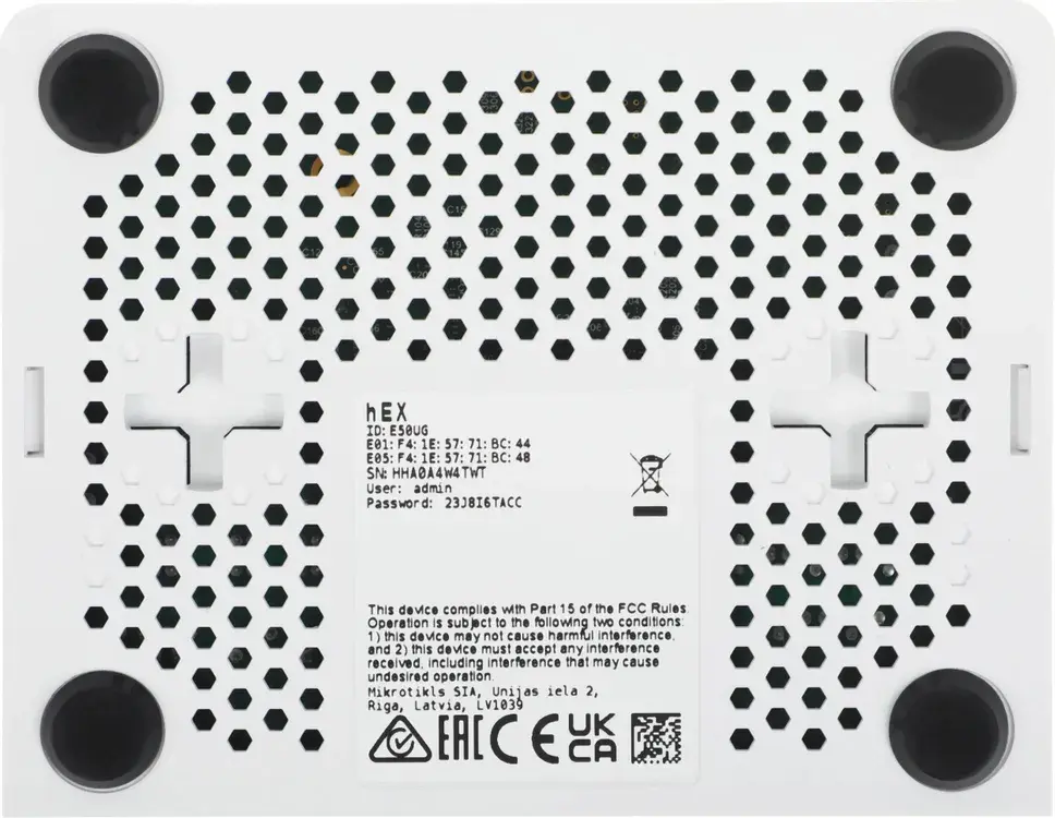 Проводной роутер MikroTik E50UG