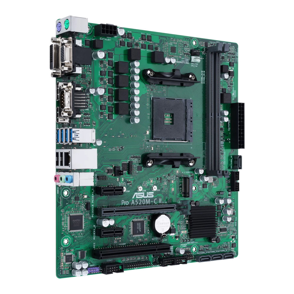Материнская плата ASUS AMD A520 PRO A520M-C II/CSM
