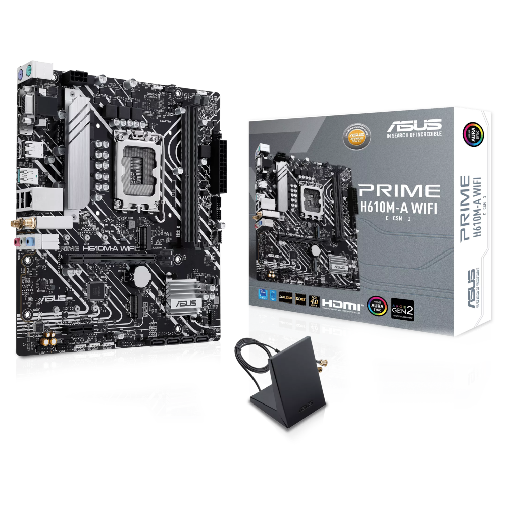 Материнская плата ASUS Intel H610 PRIME H610M-A WIFI