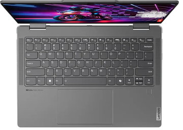 Ноутбук Lenovo Yoga 7 2-in-1 14AHP9 Ryzen 7 8840HS/16Gb/SSD1Tb/14.0&quot;/IPS/WUXGA/Win11H/grey (83DK006QKG)