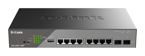 Коммутатор D-LINK DSS-200G-10MP