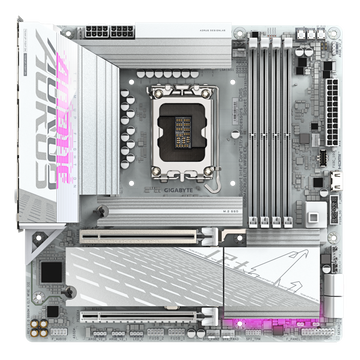 Материнская плата Gigabyte LGA1851 Intel B860 B860M AORUS ELITE WIFI6E ICE