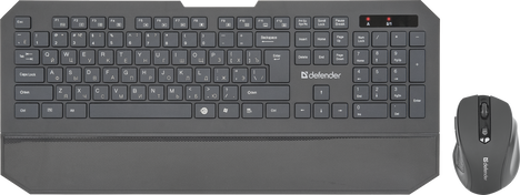 Клавиатура+мышь Defender C-925 45925, цвет черный