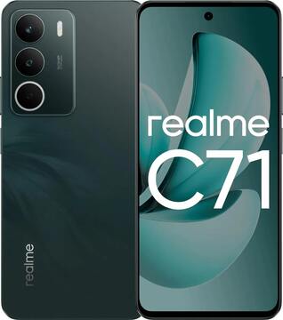 Смартфон realme C C71 256 ΓБ темно-зеленый