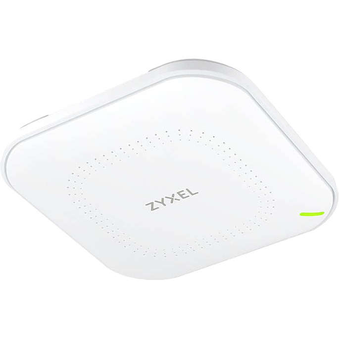 Гибридная точка доступа Zyxel NebulaFlex NWA90AX, WiFi 6, 802.11a/b/g/n/ac/ax (2,4 и 5 ГГц), MU-MIMO, антенны 2x2, до 575+1200 Мбит/с, 1xLAN GE, PoE,