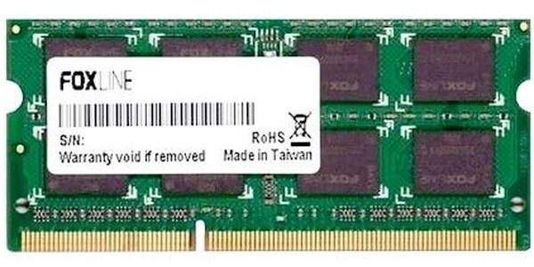 Оперативная память Foxline Laptop DDR4 3200 МГц 16GB, FL3200D4S22-16GSE, RTL