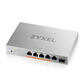 Коммутатор Zyxel XMG-105HP-EU0101F 5x2.5Гбит/с 1SFP+ 4PoE++ 70W неуправляемый