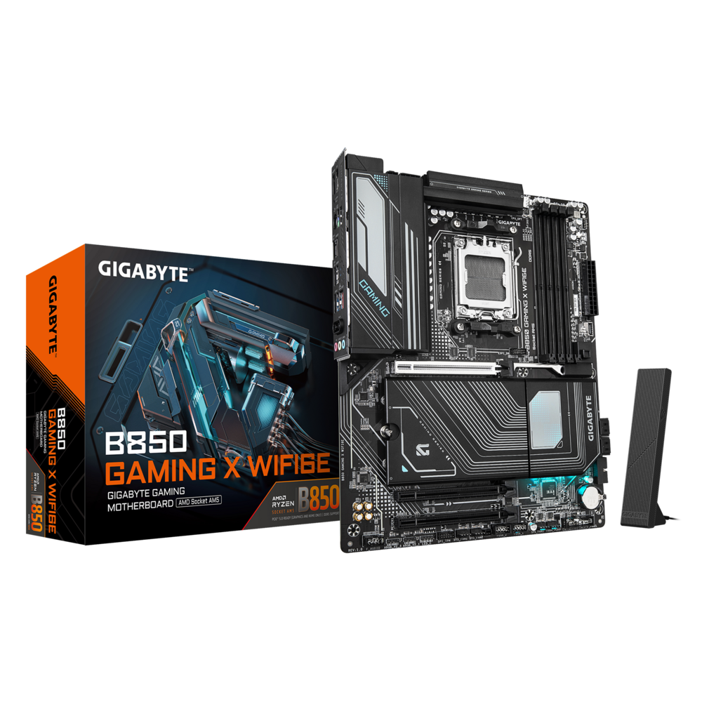 Материнская плата Gigabyte AM5 AMD B850 B850 GAMING X WIFI6E