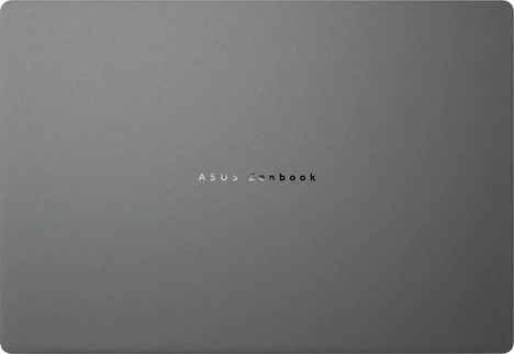 Ноутбук Asus Zenbook 14 UX3407QA-QD267W Snapdragon X X1-26-100 16Gb SSD512Gb Qualcomm Adreno 14" OLED WUXGA (1920x1200) Windows 11 Home grey WiFi BT Cam Bag (90NB1502-M00DN0)