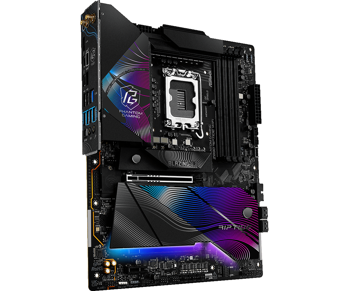 Материнская плата ASRock LGA 1851 Intel Z890 Z890 Riptide WiFi