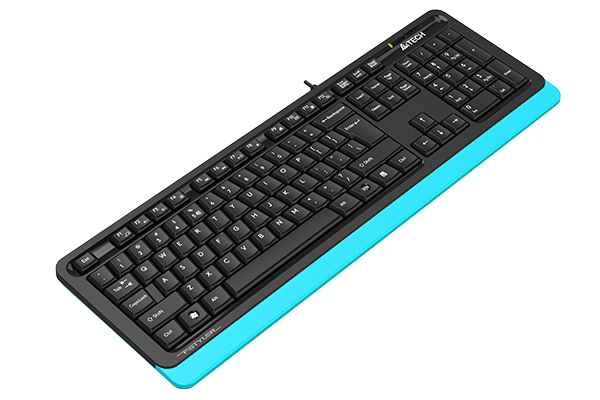 Клавиатура A4tech Fstyler FKS10 BLUE, цвет черный
