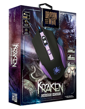 Мышь Qumo Мышь Kraken M30 23120_Qumo, дизайнерский рисунок