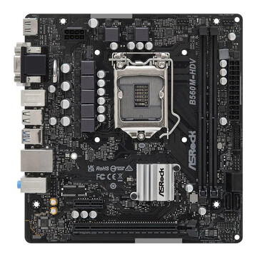 Материнская плата ASRock LGA 1200 Intel B560 B560M-HDV R3.0