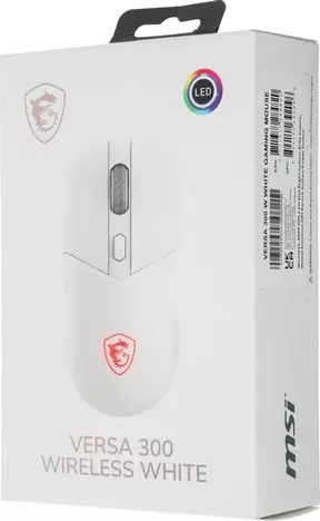 Мышь MSI VERSA 300 WIRELESS WHITE S12-4301440-CLA, цвет белый