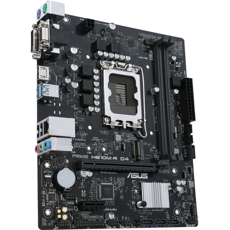 Материнская плата ASUS Intel H610 PRIME H610M-R D4-SI