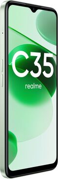 Смартфон realme C C35 64 ГБ зеленый