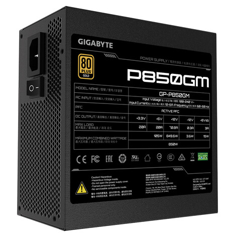 Блок питания Gigabyte GP-P850GM