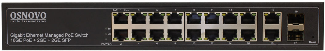 Коммутатор OSNOVO SW-8182/L