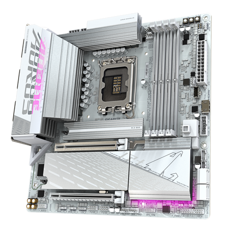 Материнская плата Gigabyte LGA1851 Intel B860 B860M AORUS ELITE WIFI6E ICE