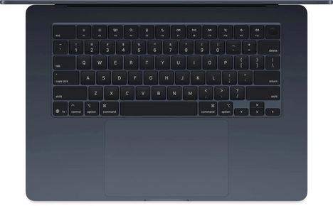 Ноутбук Apple MacBook Air 2025 (M4) 15-inch Apple M4 (черный)