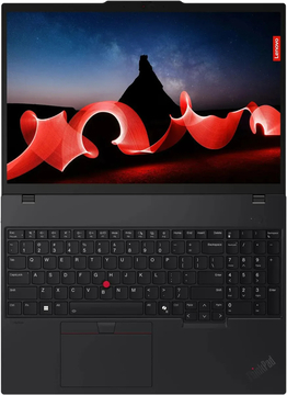 Ноутбук Lenovo ThinkPad T16 G3 Core Ultra 5 125U 16Gb SSD512Gb Intel Graphics 16" IPS WUXGA (1920x1200) Windows 11 Pro 64 black WiFi BT Cam 21MQS0T500