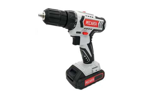 Безударная дрель-шуруповерт РЕСАНТА ДА-18-2ЛК
