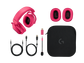 Bluetooth-гарнитура Logitech PRO X 2 LIGHTSPEED Wireless, цвет розовый