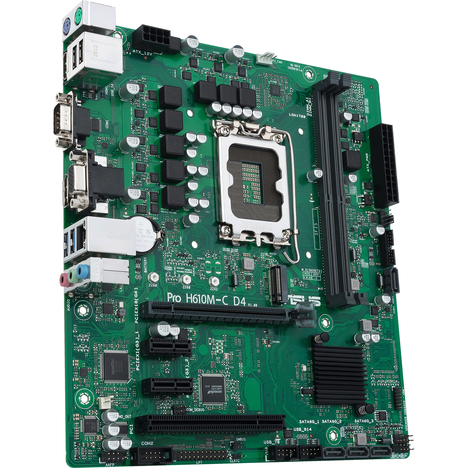 Материнская плата ASUS Intel H610 PRO H610M-C D4-CSM