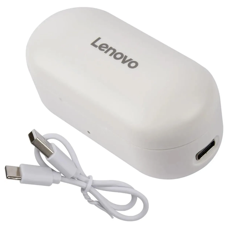 Bluetooth-гарнитура LENOVO Bluetooth In-ear HT28, цвет белый