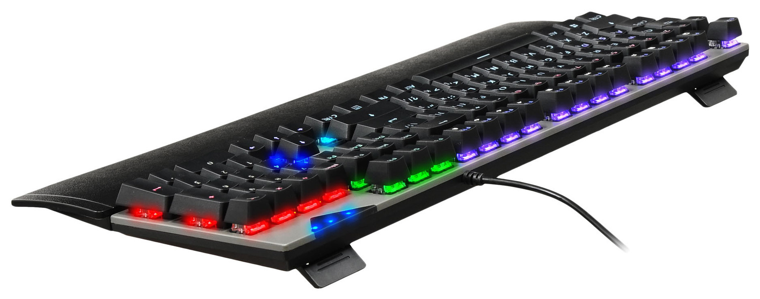 Клавиатура Oklick USB 935G RAGNAR 1460068, цвет серебристый