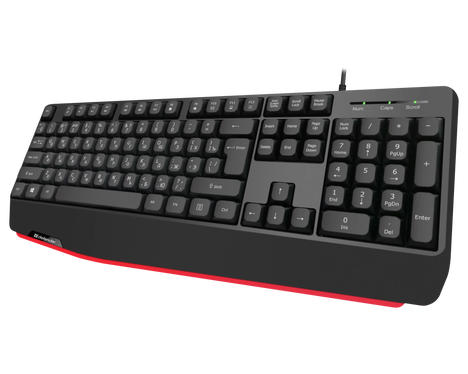 Клавиатура Defender Atom HB-546 45546, цвет черный