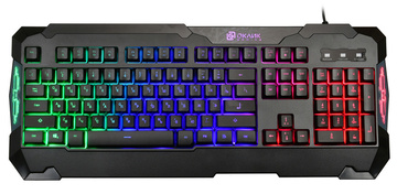 Клавиатура Oklick KeyBoard 721G SHERIFF 1067213, цвет черный