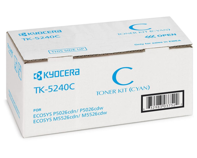 Тонер-картридж голубой Kyocera TK-5240, 1T02R7CNL0