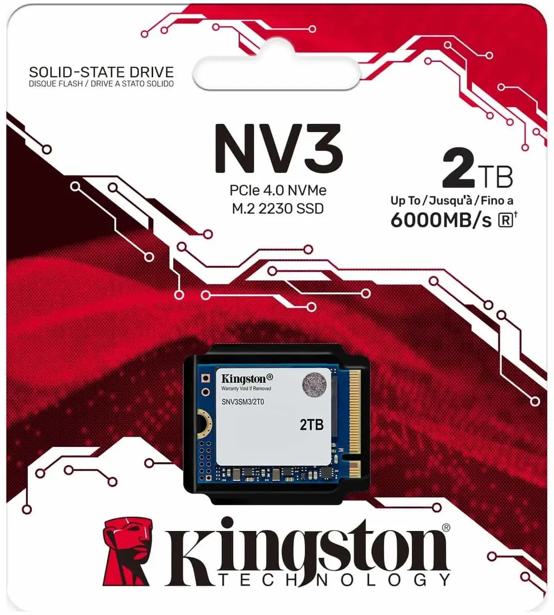 Внутренний твердотельный накопитель Kingston NV3 2TB