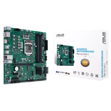Материнская плата ASUS Intel Q570 PRO Q570M-C/CSM
