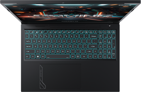 Ноутбук Gigabyte G6 KF Intel Core i7-12650H (черный)